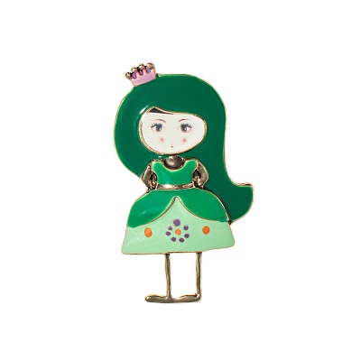 Брошь Принцесса XZ2298.16 G/G 