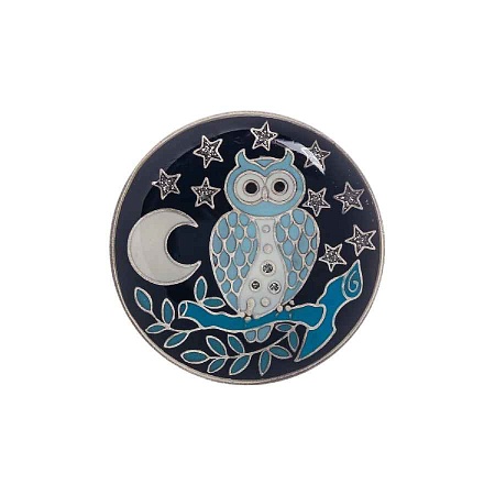 Clara Bijoux Брошь Сова Арт.: F25154-4 BW