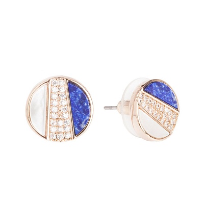 *Пусеты  Fiore Luna  *AP325.3 BL 