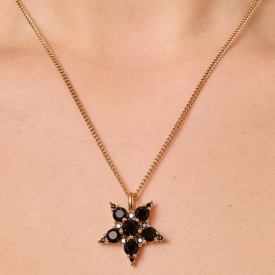 Колье LYRA SG BLACK  Dyrberg Kern  450044 