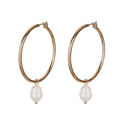 Серьги White Pearle Ring LE6089 G 