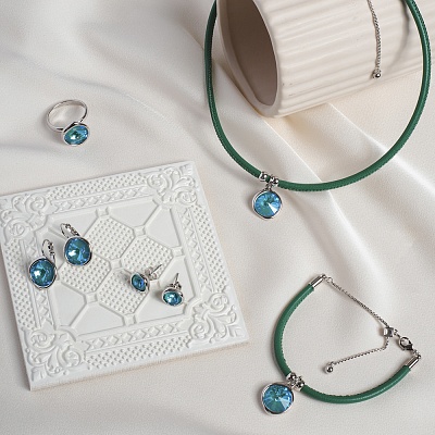 Колье Laguna Delight  Fiore Luna  B1902.20.18 BL/S 