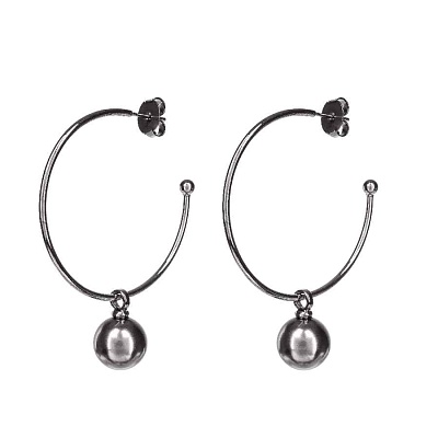 Серьги Graphite Pearl A0063.3 BW 