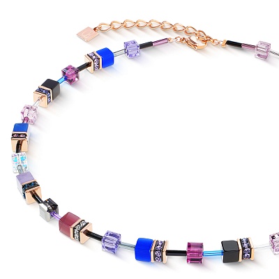 Колье Purple-Blue  Coeur de Lion  2838/10-0807 