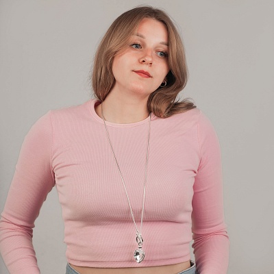 Колье Crystal Heart Togl  Fiore Luna  LN5237 S 