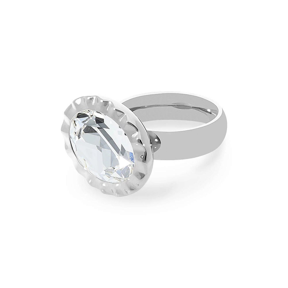 Qudo Кольцо TIVOLA UNICA big (S/P) Crystal 60 Qudo 686695 Арт.: 686695
