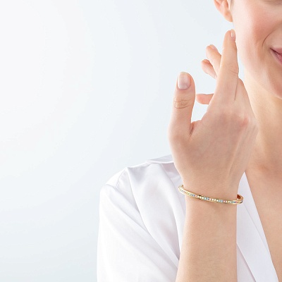 Браслет Multicolour Pastel Gold 19 см  Coeur de Lion  0127/37-1590 