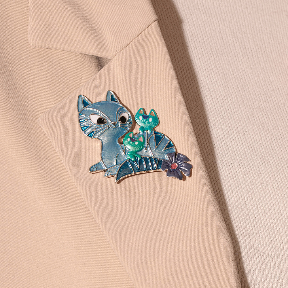 Shadore Брошь Семейка Арт.: XZ1453.21 BL/S