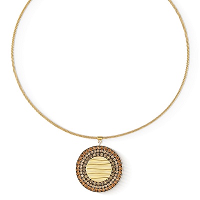 Колье Beige-Gold  Coeur de Lion  2037/10-1016 