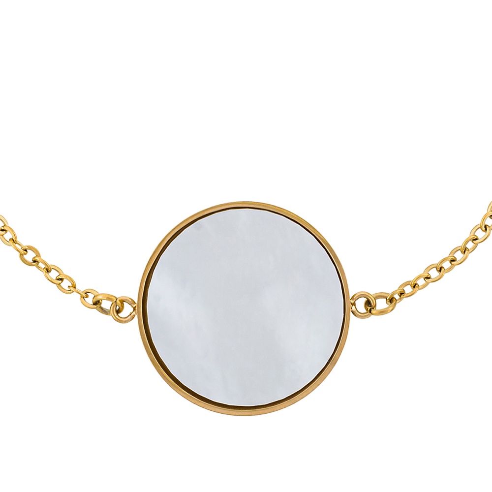 Fiore Luna Браслет SHELL WHITE Арт.: CB01734-3 BW/G
