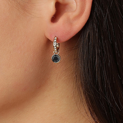 Серьги DESSA SG BLACK / GOLDEN  Dyrberg Kern  390014 