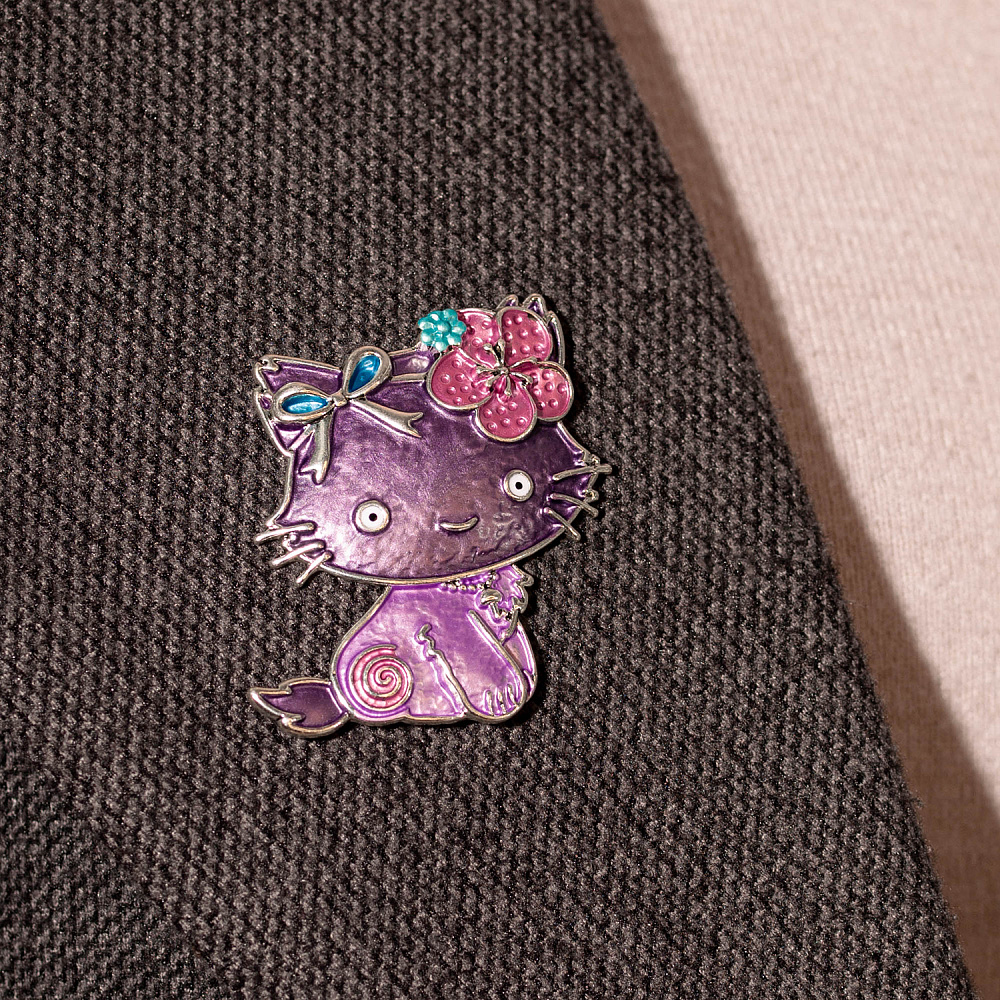 Shadore Брошь KITTY Арт.: XZ1444.11 V/S