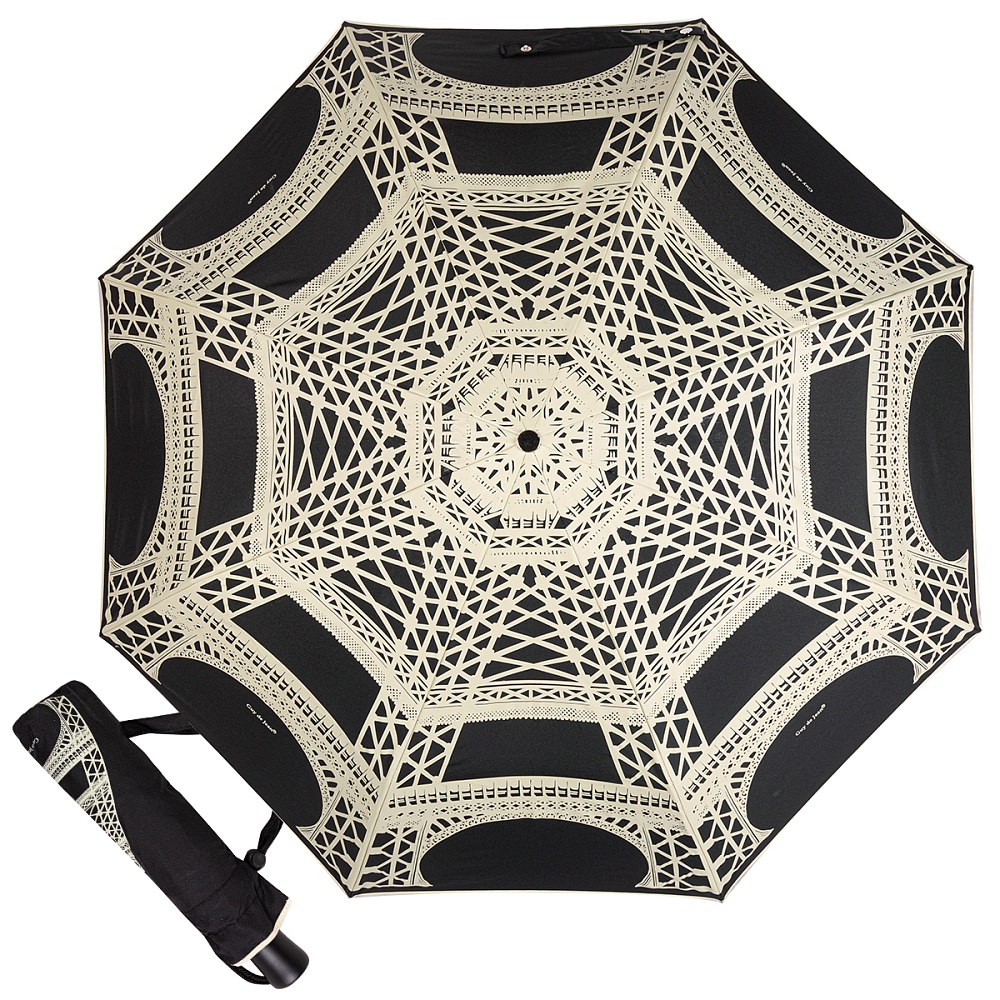 Guy De Jean Зонт складной Guy De Jean 3405-OC Eiffel Noir Арт.: product-3356