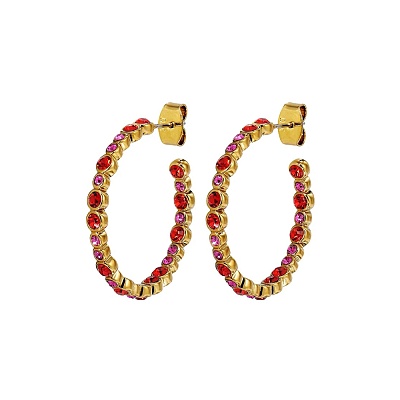 Серьги NANDITA SG EMERALD GREEN 470141 