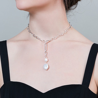 Колье Perle  Fiore Luna  LN5121BW/S 