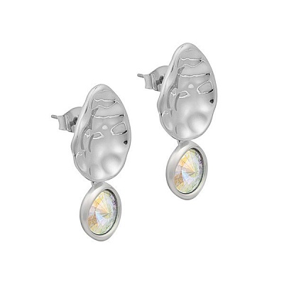 *Серьги  Fiore Luna  *A1901SW-E05.25 BW/S 