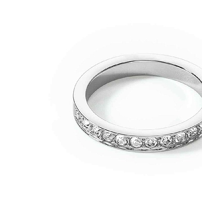 Кольцо Crystal-Silver  Coeur de Lion  0127/40-1817 60 