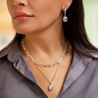 Колье AB  Fiore Luna  LN6098 S 