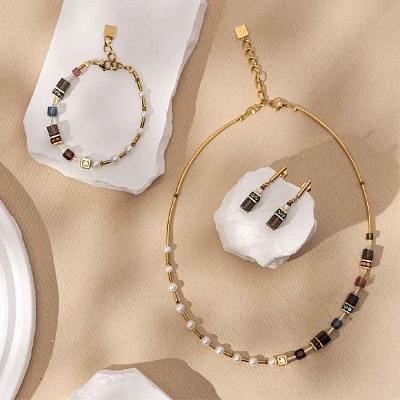 Колье Multicolour Autumn  Coeur de Lion  1122/10-1538 