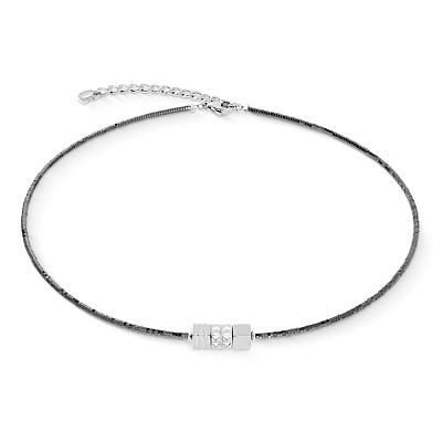 Колье Anthracite-Silver Coeur de Lion 2040/10-1224 2040/10-1224 