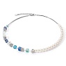 *Колье Blue-aqua Арт.: *5086/10-0737
