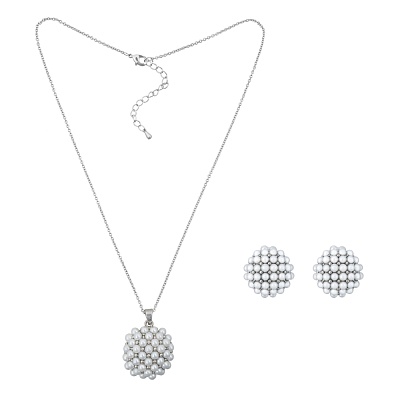 Комплект колье+серьги SG208407E-001 S 