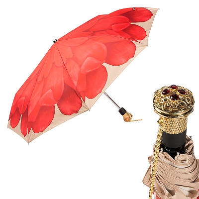 Зонт складной Pasotti Auto Georgin Coral Lux product-1386 