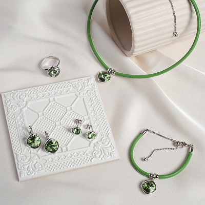 Кольцо Peridot  Fiore Luna  K1902.16 G/S 