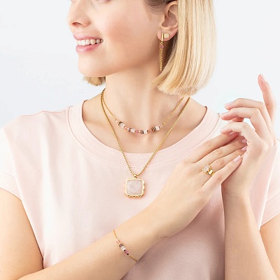 Колье Rose-Gold  Coeur de Lion  5076/10-1916 