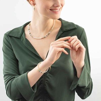 Колье Green  Coeur de Lion  4354/10-0500 