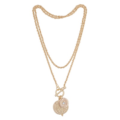 Колье Manisto LN5117 BW/RG 