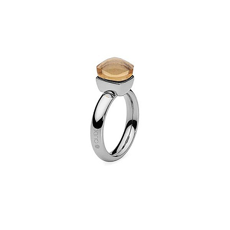Qudo Кольцо Firenze champagne 16.5 мм Qudo 612071 BR/S Арт.: 612071 BR/S