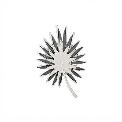 Брошь Одуванчик XZ0839.2 BW/S 