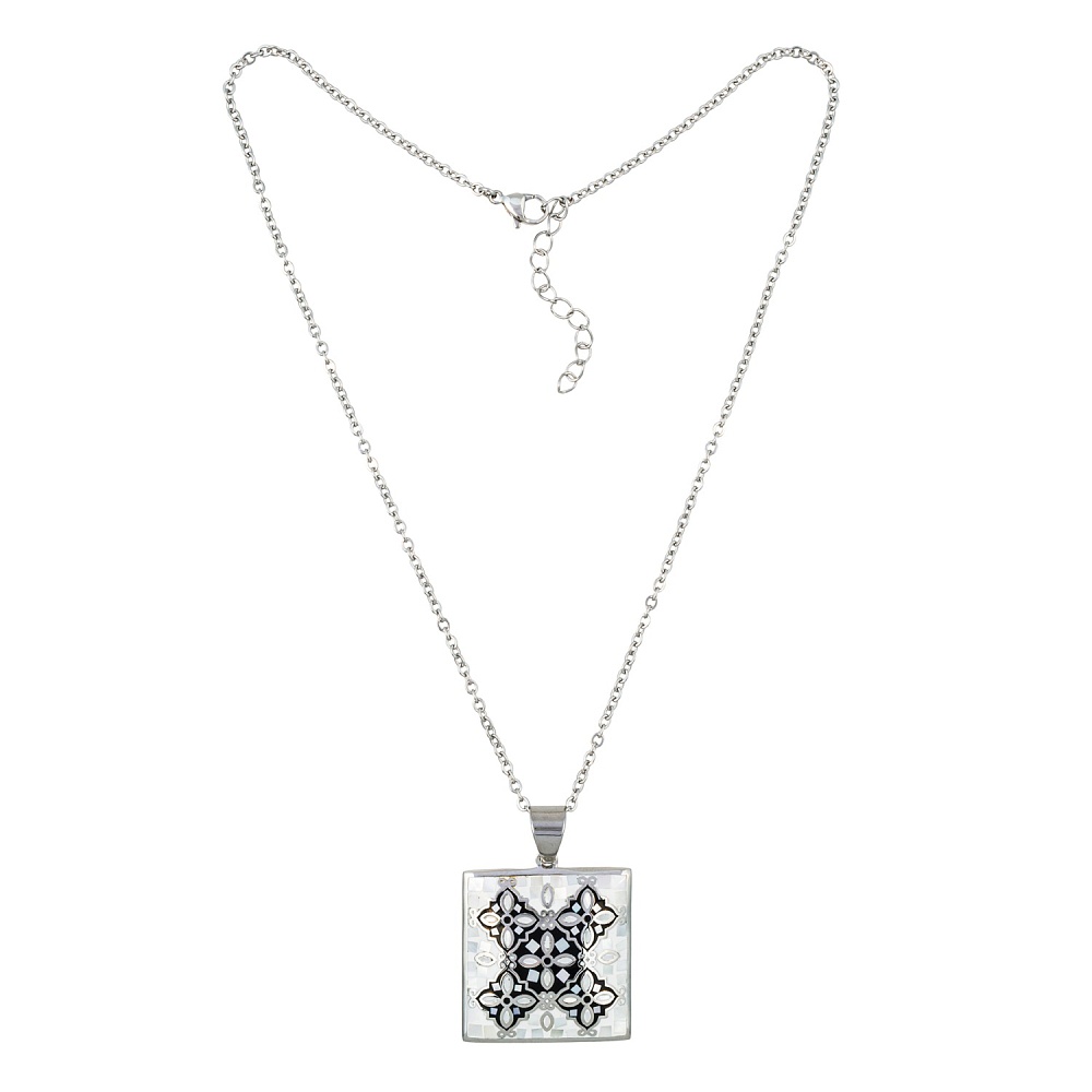 Fiore Luna Колье ENAMEL BLACK Арт.: BP03194-1 BW/S