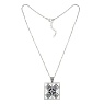 Колье ENAMEL BLACK Арт.: BP03194-1 BW/S