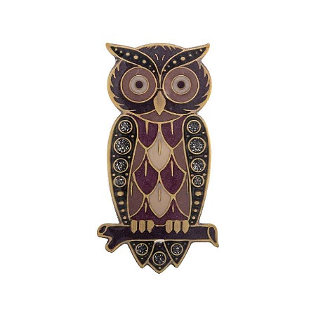 Clara Bijoux Брошь Сова Арт.: F25014-34 V