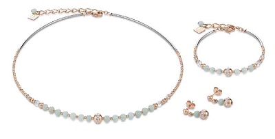 *Серьги Mint Green  Coeur de Lion  *4992/21-0522 