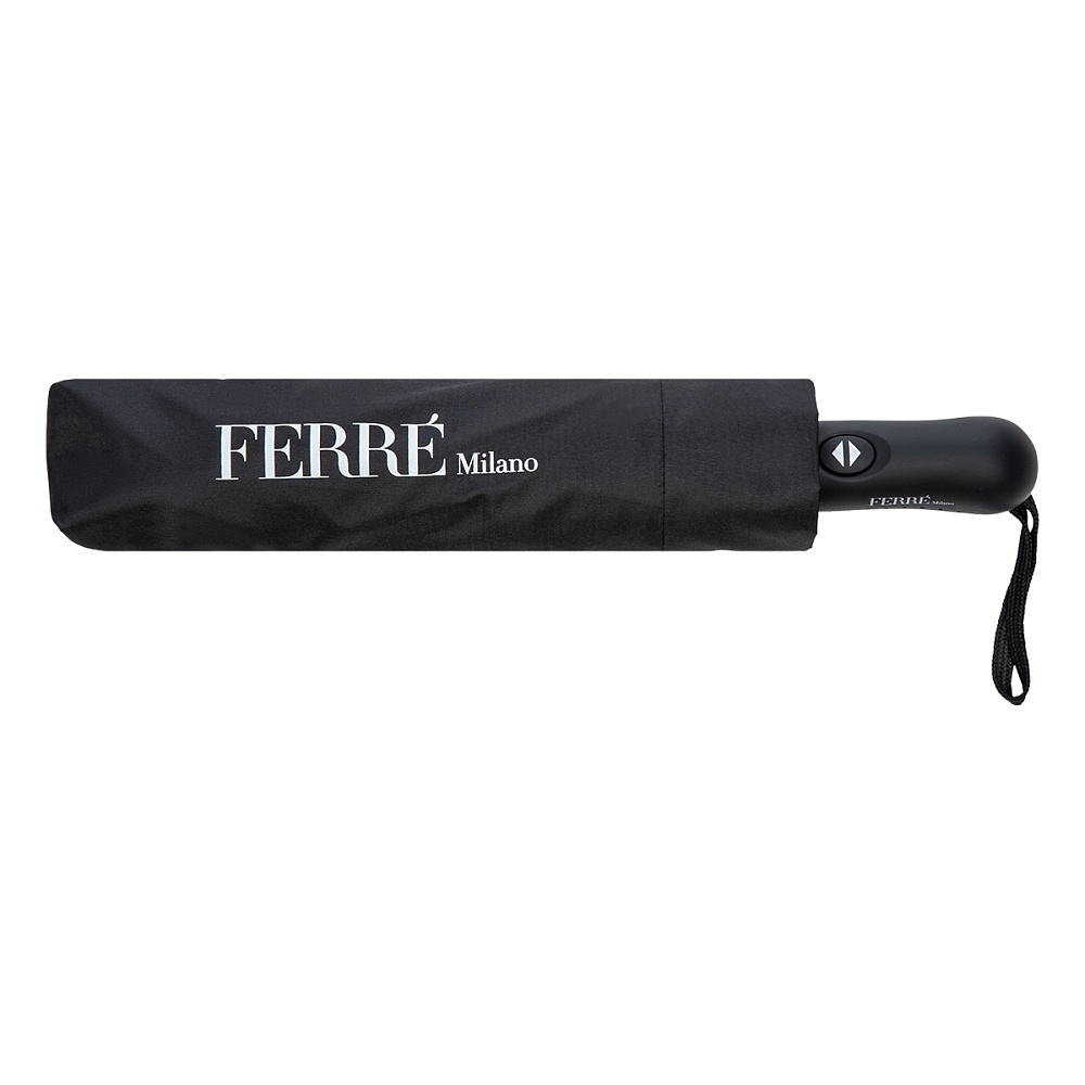 Ferre Milano Зонт складной Logo Classic Black Арт.: product-3470