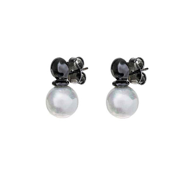 Серьги White Pearl Possebon *A0665.1 BW *A0665.1 BW 