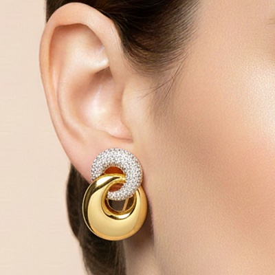 Серьги  Fiore Luna  AG210015E-001 G 