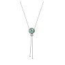 Колье pearl green quartz Арт.: B1653.16 G/S