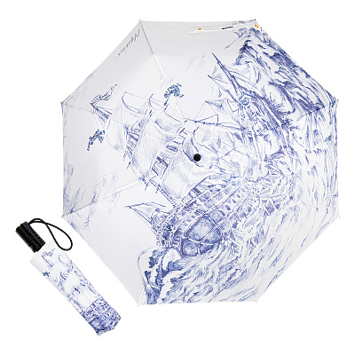 Зонт складной Moschino 8989-OCA Ship Multi product-3989 