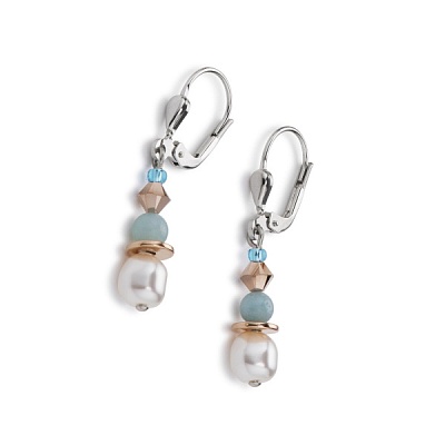 *Серьги Turquoise  Coeur de Lion  *4863/20-0600 