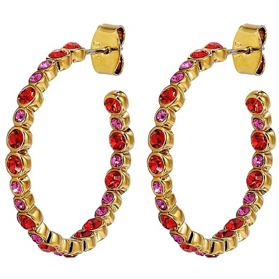 Серьги NANDITA SG EMERALD GREEN  Dyrberg Kern  470141 