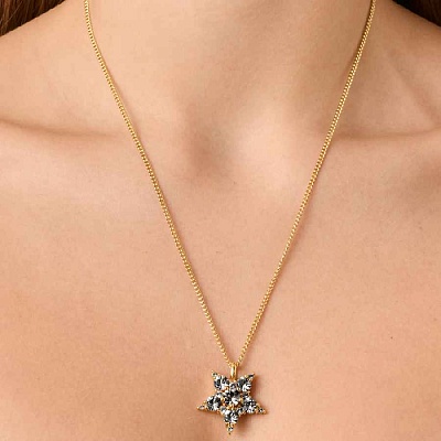 Колье LYRA SG GREY  Dyrberg Kern  450043 