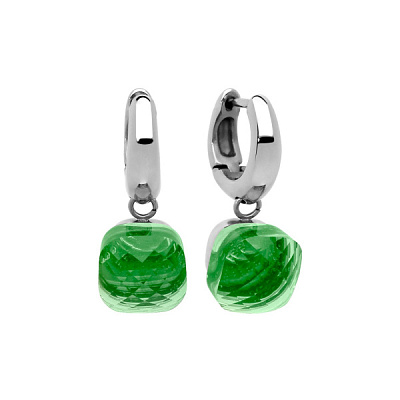 Серьги Firenze peridot Qudo 300159 G/S  Qudo  300159 G/S 