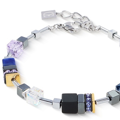 Браслет Blue-Purple  Coeur de Lion  3017/30-0708 