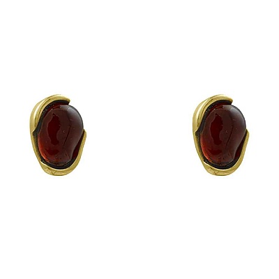 Пусеты DAILA MARRON  Ciclon  A230609-02 R/G 