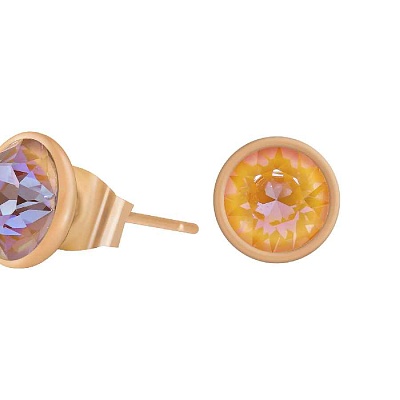 Пусеты Peach Delite SWE298 PD RG 