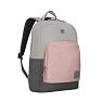 Рюкзак WENGER NEXT Crango 16", серый/розовый, переработанный ПЭТ/Полиэстер, 33х22х46 см, 27 л. Арт.: 611982